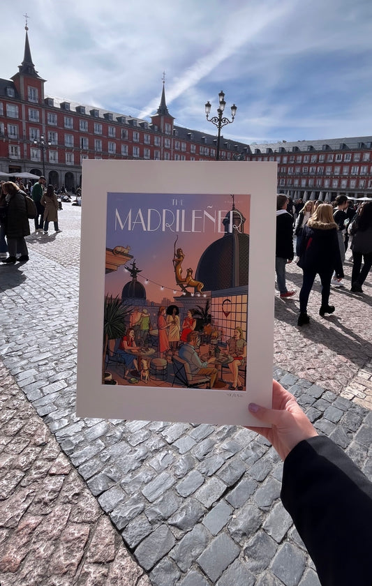 Jardin de Diana en la Plaza Mayor de Madrid