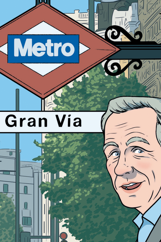 La nueva lámina THE MADRILEÑER: PUNTO DE ENCUENTRO (Metro Gran Vía)
