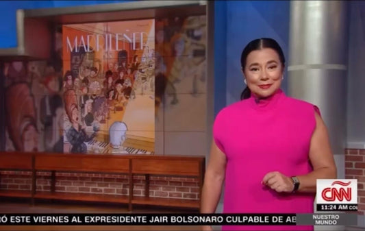 The MadrileƱer en CNN, reportaje sobre las laminas de Madrid