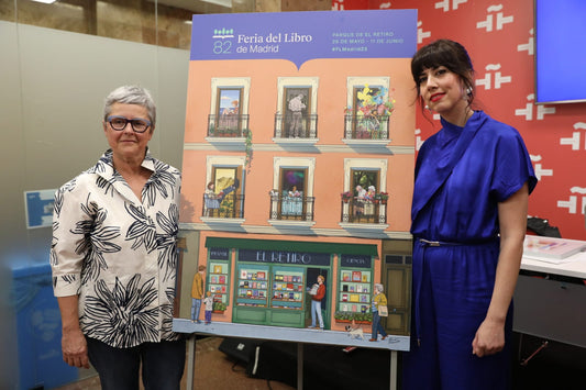 Maria Simavilla: la artista tras el cartel oficial de la Feria del Libro de Madrid 2023