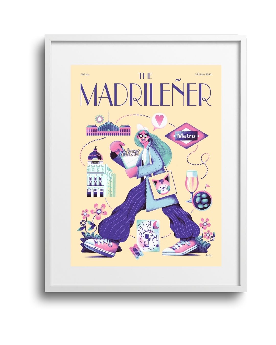 Madrid en 24 horas The Madrilener marco blanco