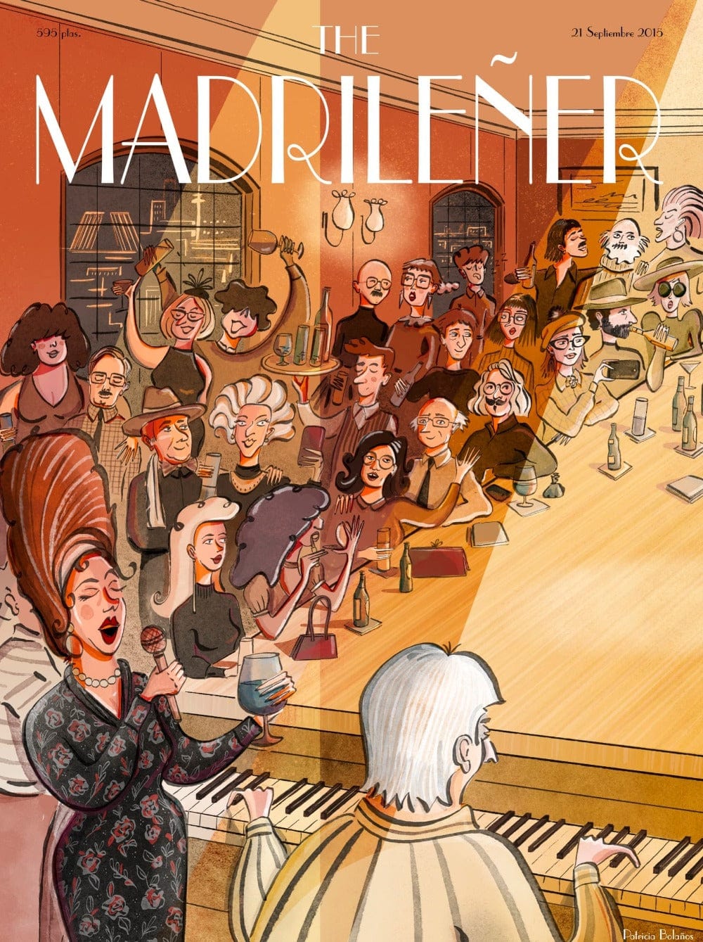 The Madrileñer Lámina Madrid, 3 de la mañana Madrid, 3 de la mañana por Patricia Bolaños