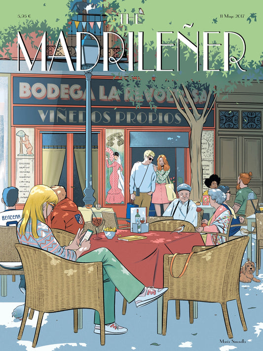 Lámina Terraceo por Maria Simavilla The Madrileñer
