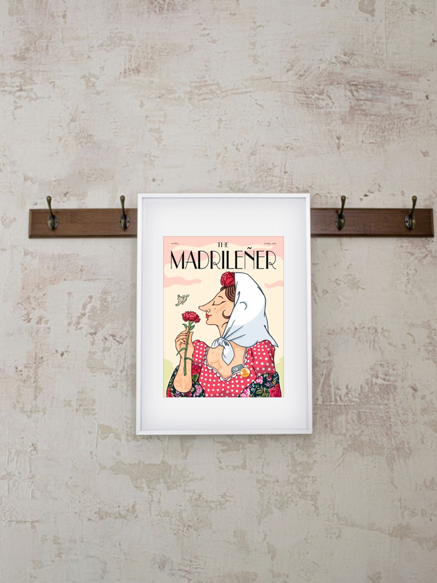 Lamina Chulapa_marco blanco mock up