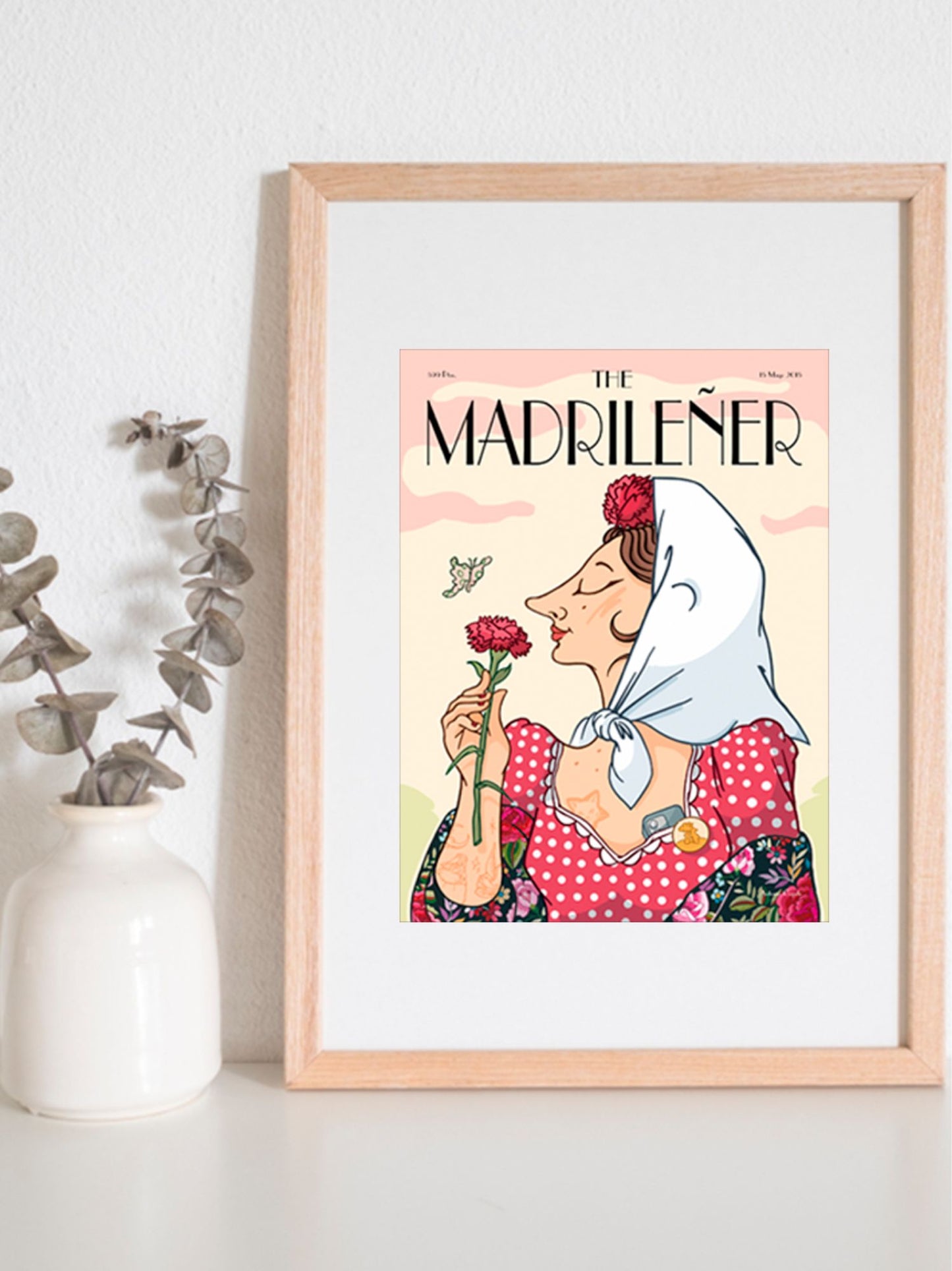 Lamina Chulapa_marco madera 2 mock up