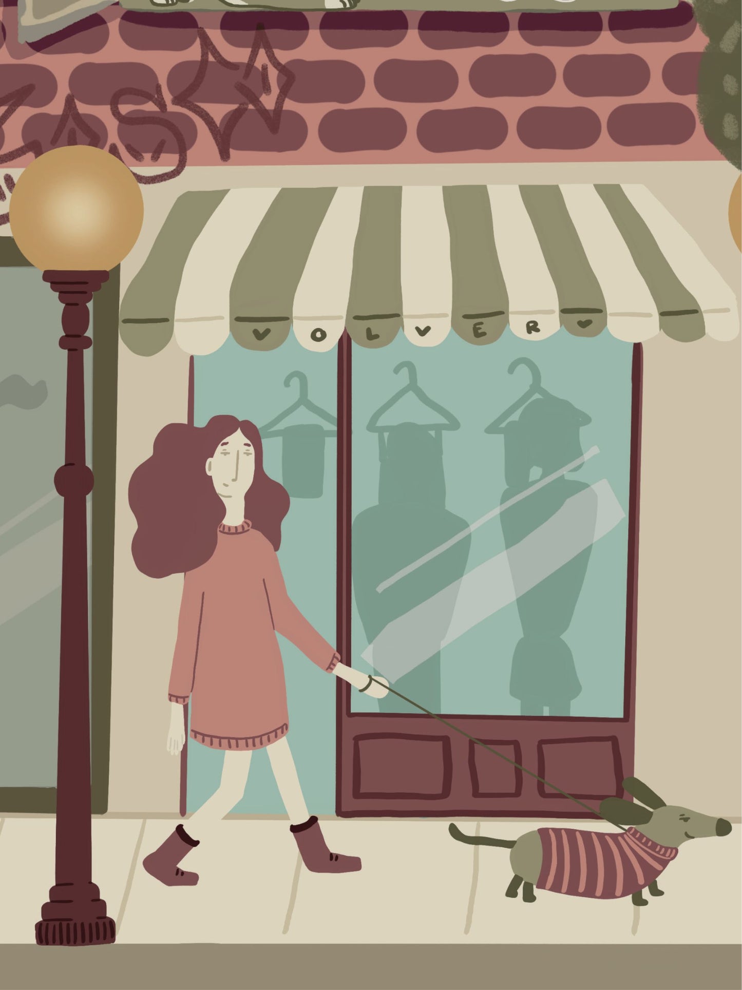 Themadrilenerbajoelcielodeamadriddetalleperro