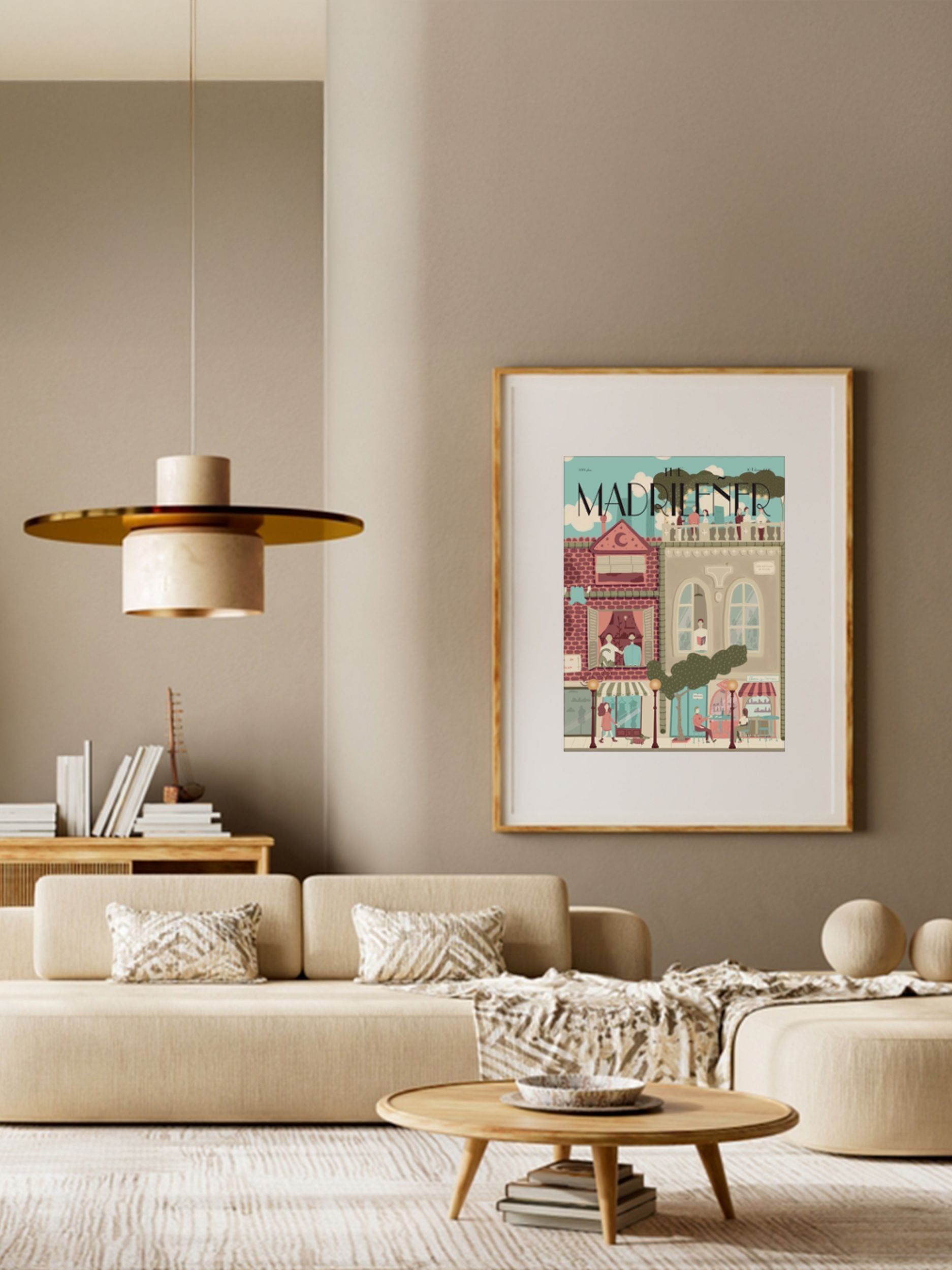 Themadrilenerbajoelcielodeamadridmontajemadera2