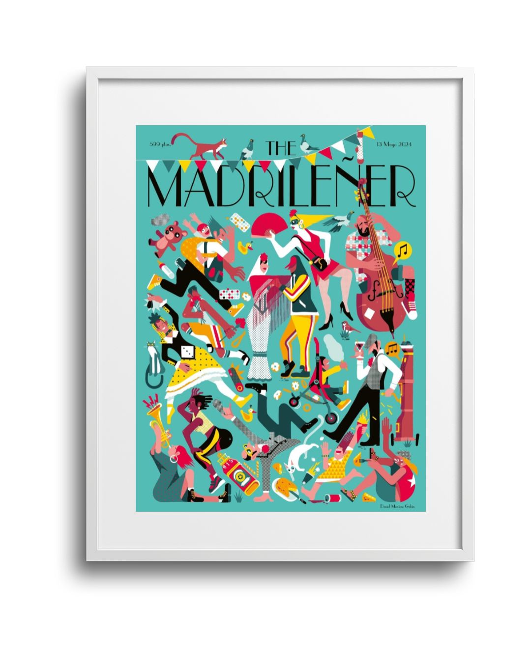 Verberidad_Daniel_Montero_Galan_lamina_The_Madrilener_marco_blanco