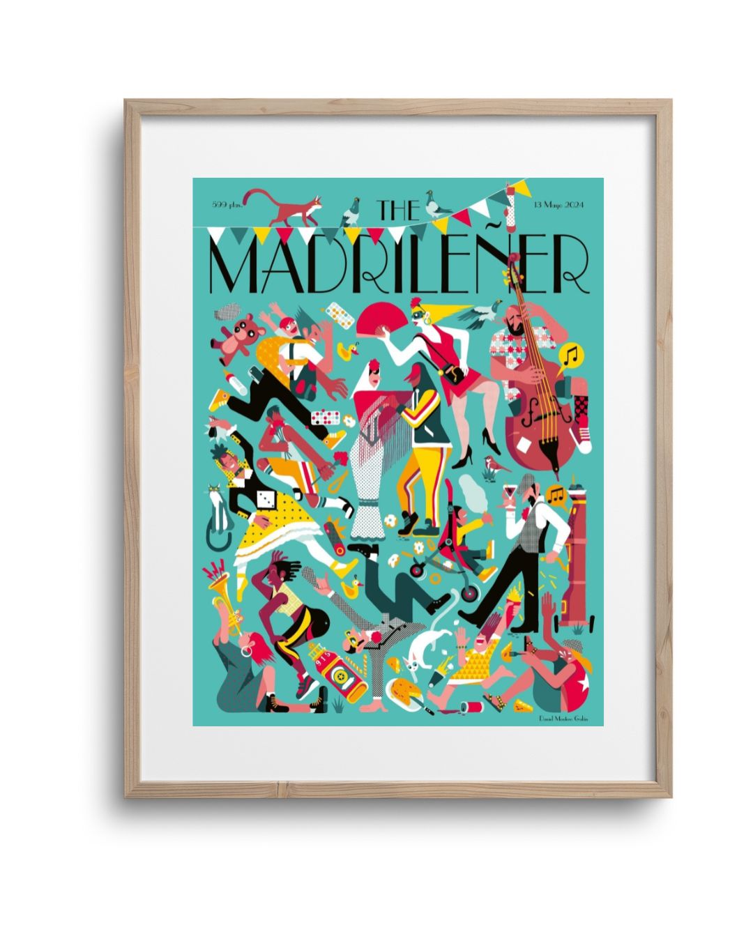 Verberidad_Daniel_Montero_Galan_lamina_The_Madrilener_marco_madera